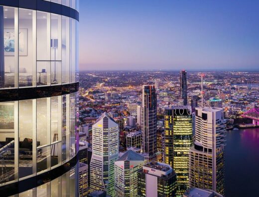 Brisbane Skytower by CLLIX | Building View Aerial 4 | Listeo